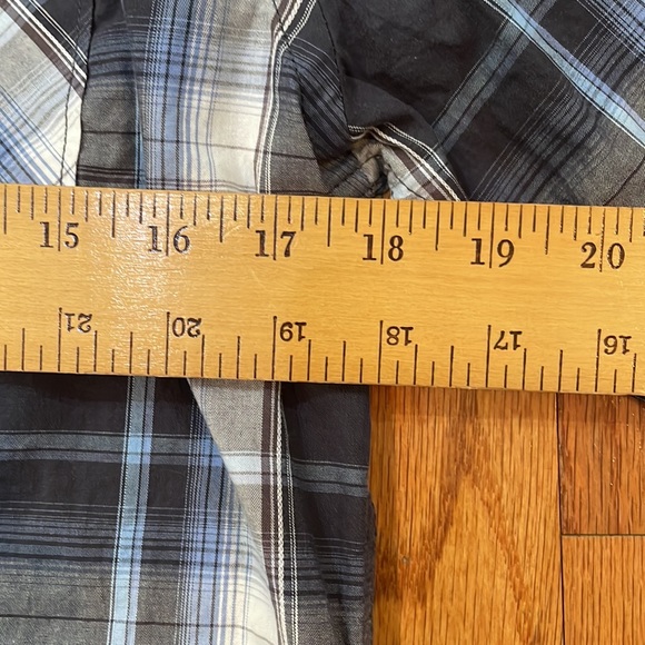 American Eagle Outfitters Vintage Fit Snap Down Shirt Long Sleeve NWT Medium - Picture 5 of 11